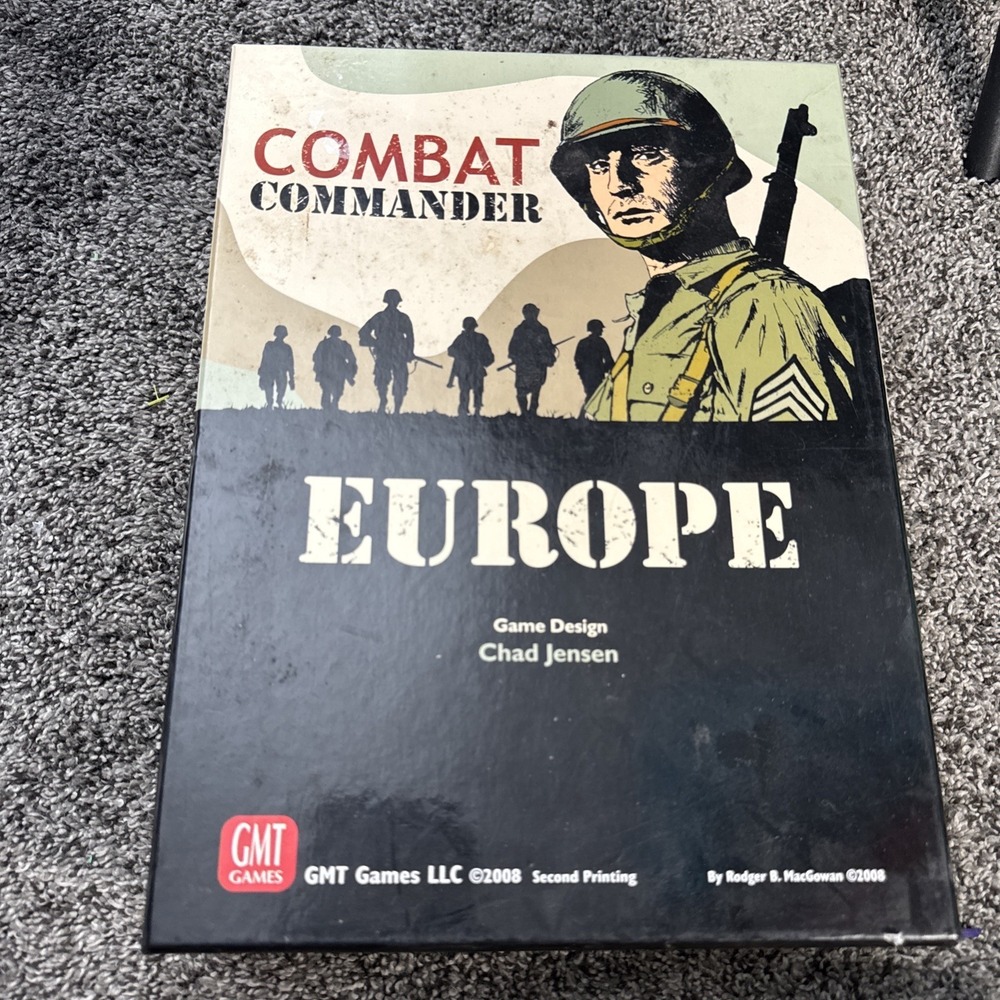 GMT COMBAT COMMANDER: Europe Game New